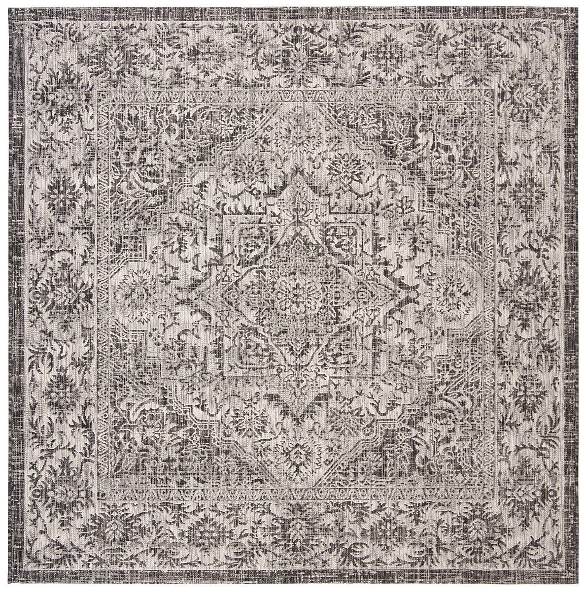 Safavieh Courtyard Cy8763-376 Slate / Grey Area Rug