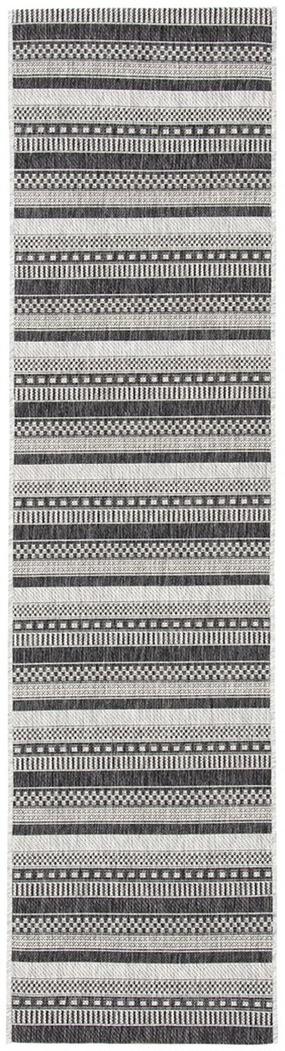 Safavieh Courtyard Cy8784-37612 Black/Grey Area Rug