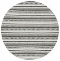 Safavieh Courtyard Cy8784-37612 Black/Grey Area Rug