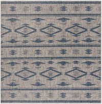 Safavieh Courtyard Cy8863-36812 Grey / Navy Moroccan Area Rug