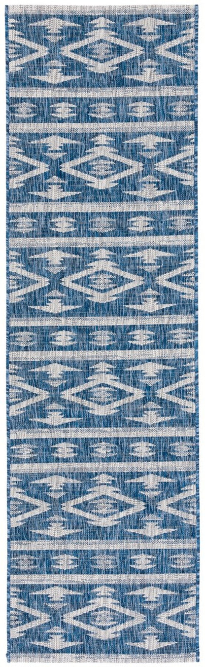 Safavieh Courtyard Cy8863-36821 Navy/Grey Area Rug