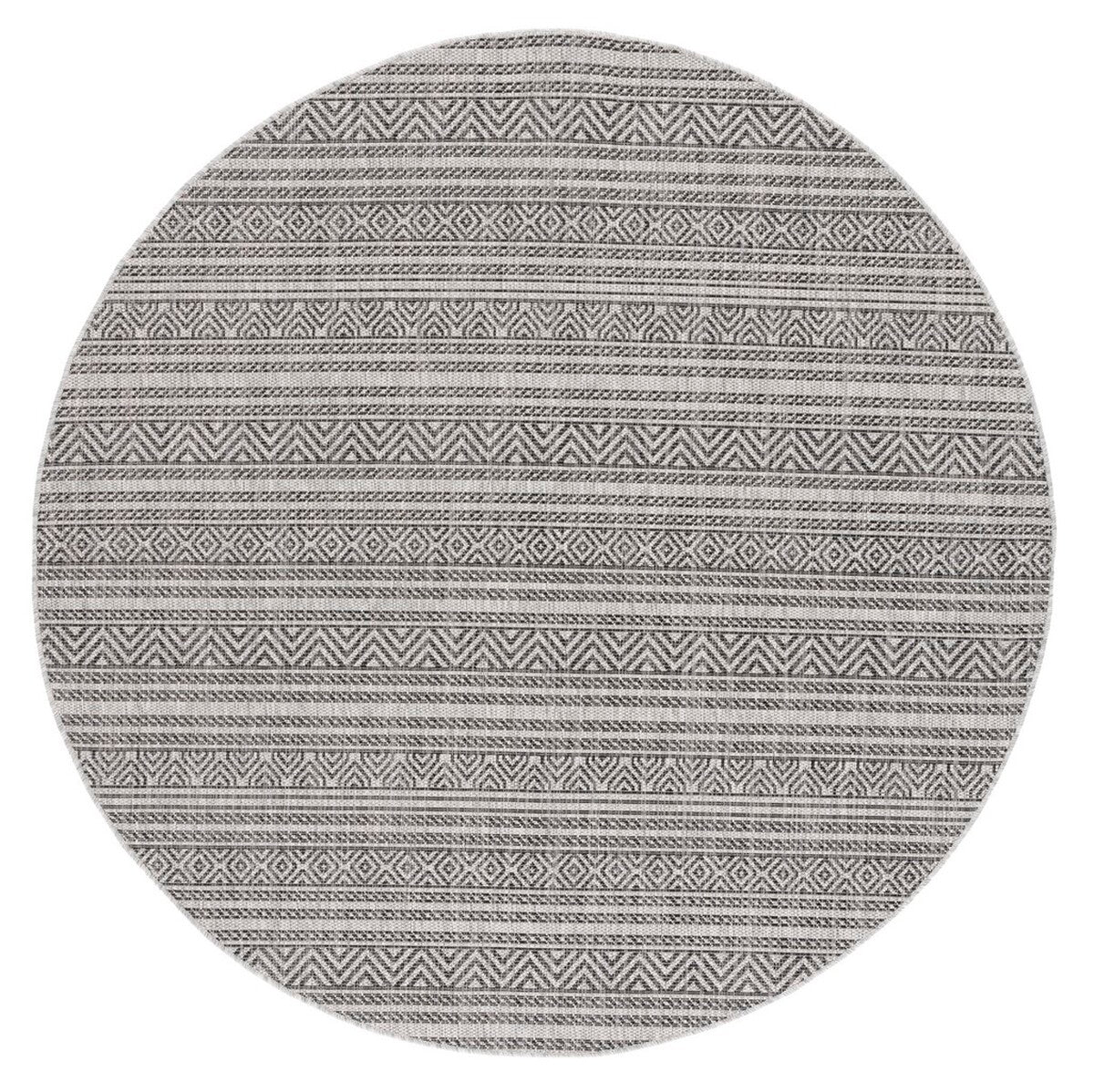 Safavieh Courtyard Cy8866-37612 Black/Grey Area Rug