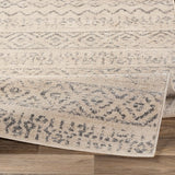 Surya City Light Cyl-2309 Charcoal, Wheat, Cream, Light Gray Rugs.
