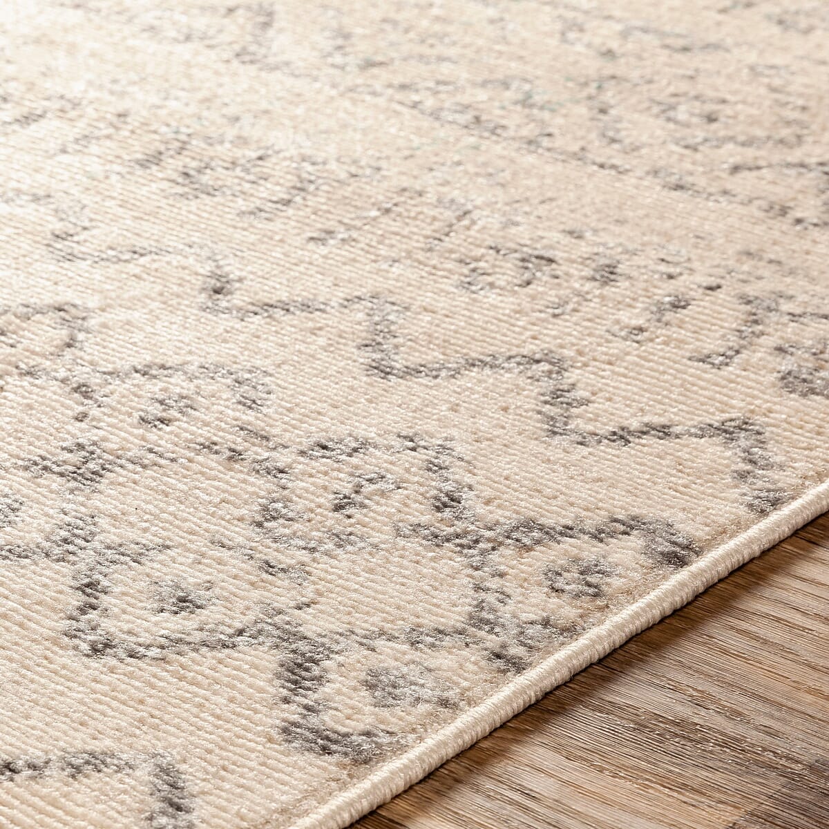 Surya City Light Cyl-2309 Charcoal, Wheat, Cream, Light Gray Rugs.