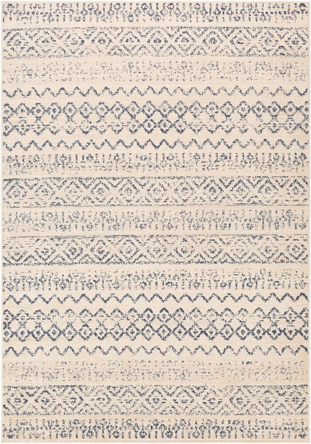 Surya City Light Cyl-2311 Denim, Wheat, Cream Rugs.