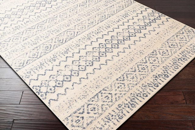 Surya City Light Cyl-2311 Denim, Wheat, Cream Rugs.