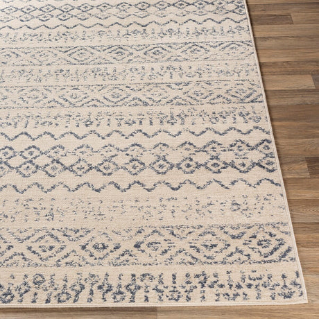 Surya City Light Cyl-2311 Denim, Wheat, Cream Rugs.