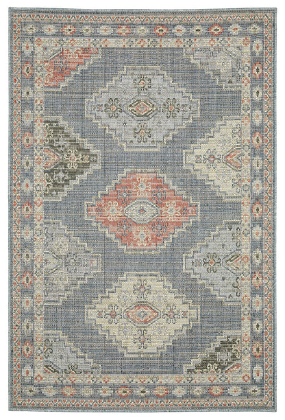 Oriental Weavers Sphinx Cyprus 020B4 Blue/ Multi Area Rug