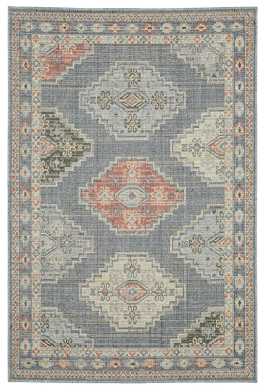 Oriental Weavers Sphinx Cyprus 020B4 Blue/ Multi Area Rug