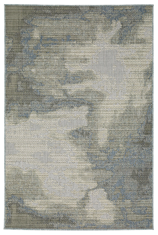 Oriental Weavers Sphinx Cyprus 2101B Grey/ Blue Area Rug