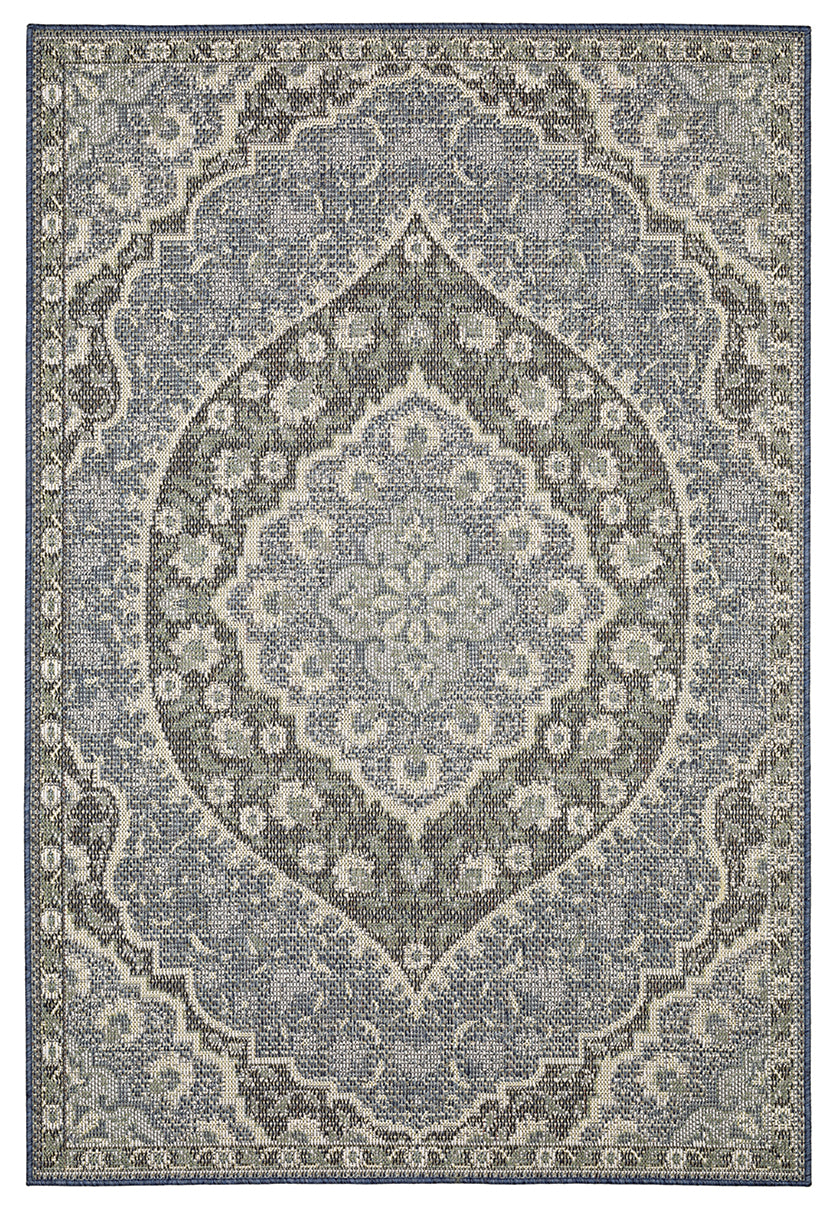 Oriental Weavers Sphinx Cyprus 228C4 Blue/ Green Area Rug