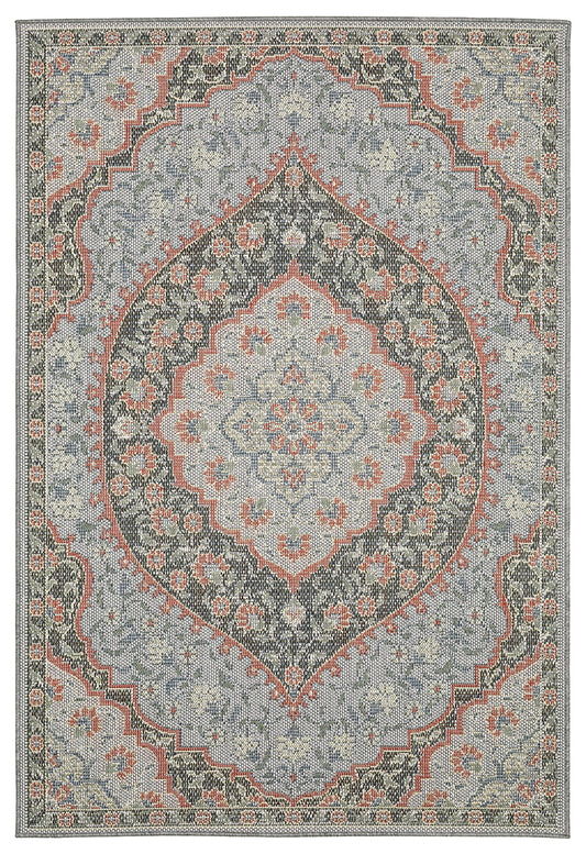 Oriental Weavers Sphinx Cyprus 228D4 Blue/ Multi Area Rug