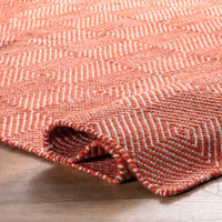 Nuloom Ago Hand Woven Nag2102G Rust Area Rug