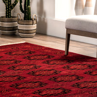 Nuloom Diandra Motif Ndi1829A Red Area Rug