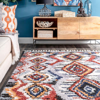 Nuloom Elmas Aztec Helix Nel2174A Multi Area Rug