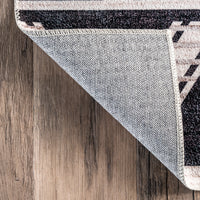 AreaRugs.com Wavaj Nwa1111A Charcoal Area Rug