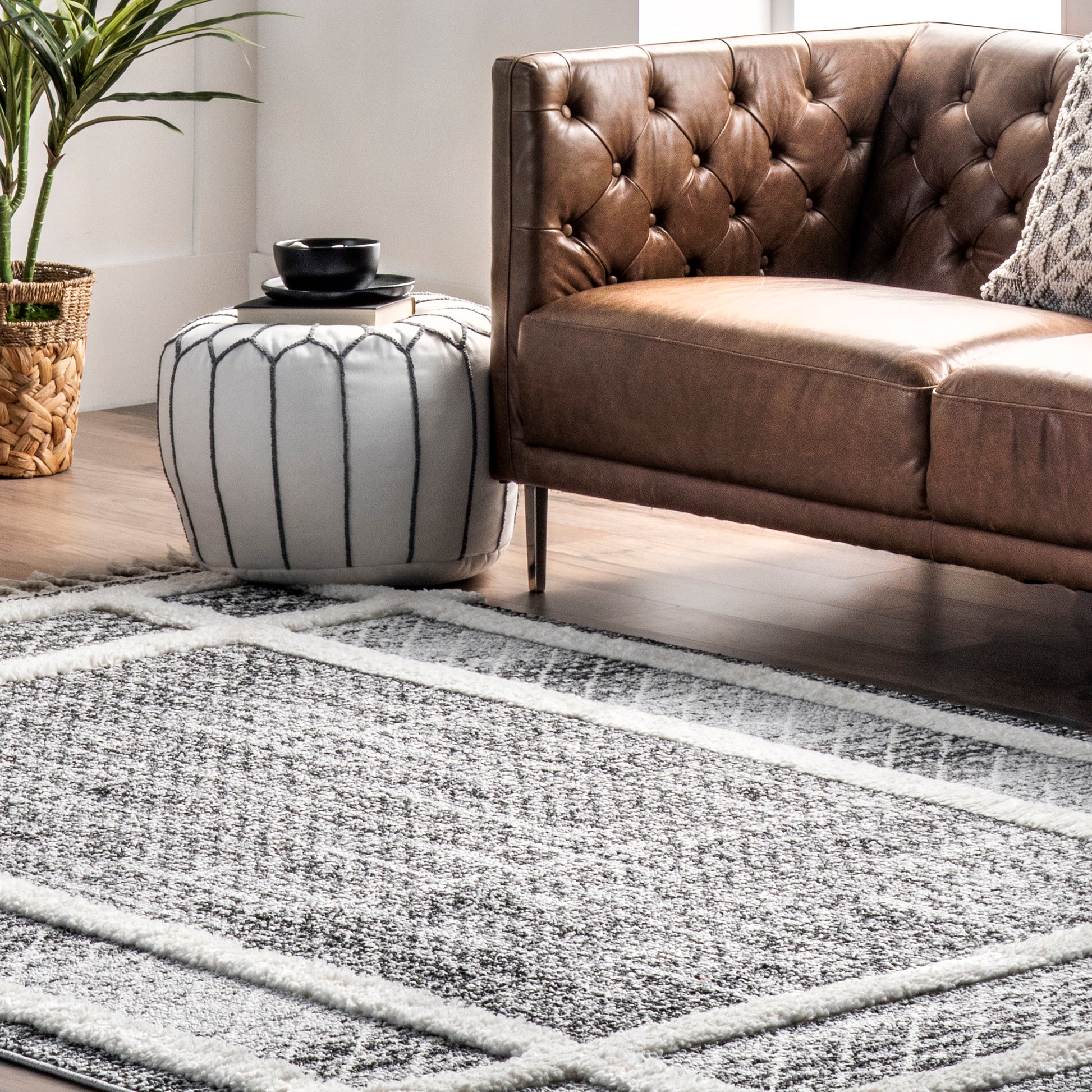 Nuloom Portia Npo2934A Dark Gray Area Rug