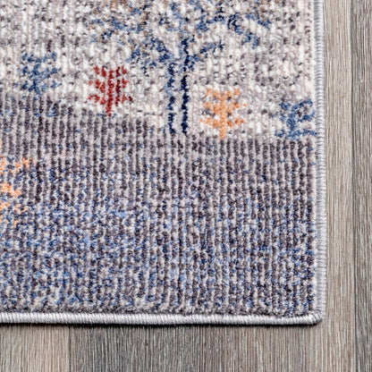 Nuloom Juniper Countryside Beauty Nju2971A Gray Area Rug