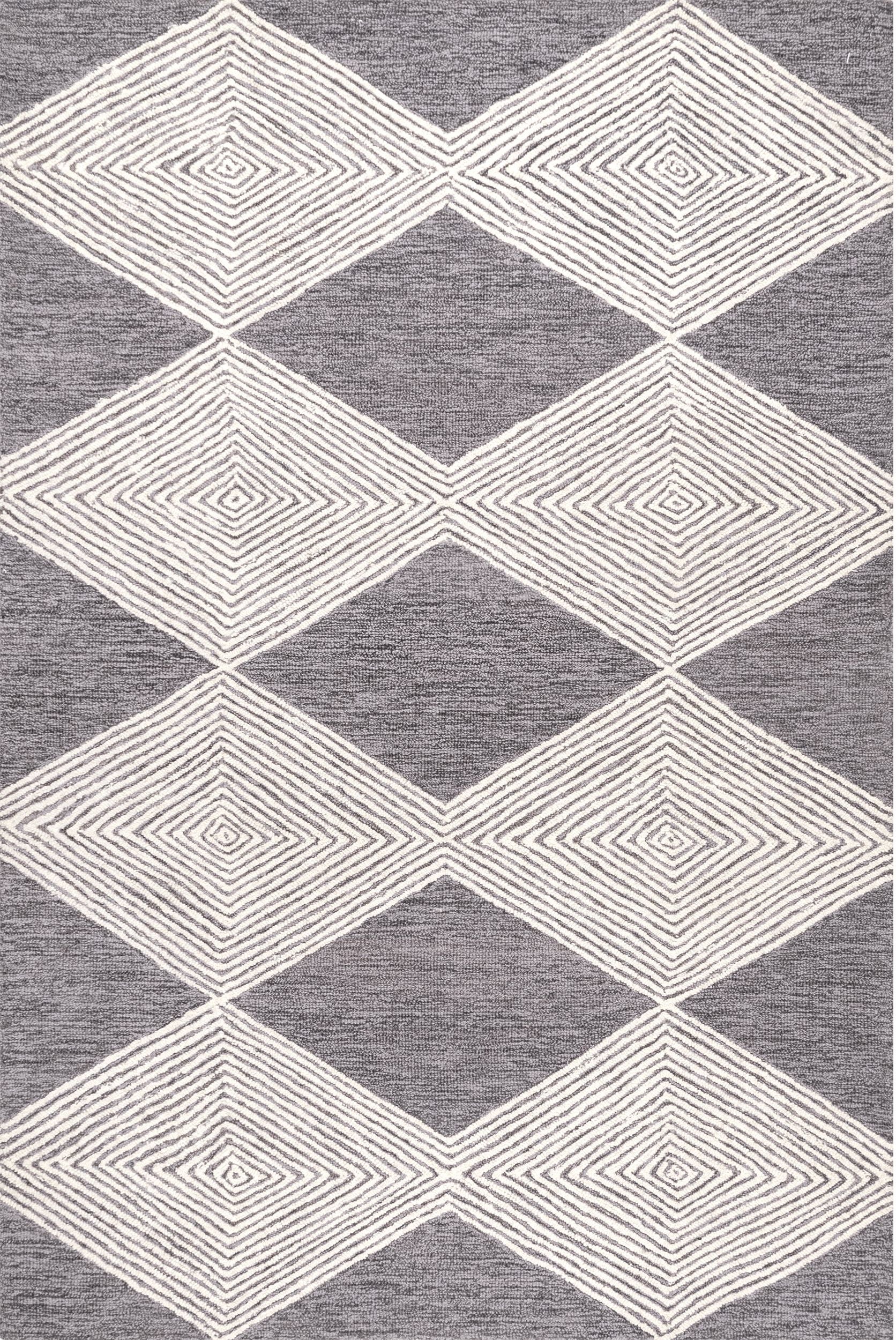 Nuloom Nicole Trellis Nni2707A Gray Area Rug