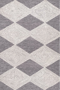 Nuloom Nicole Trellis Nni2707A Gray Area Rug