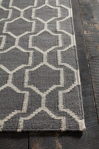 Chandra Dacio Dac-34600 Brown Geometric Area Rug