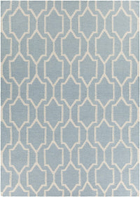 Chandra Dacio Dac-34601 Blue Geometric Area Rug