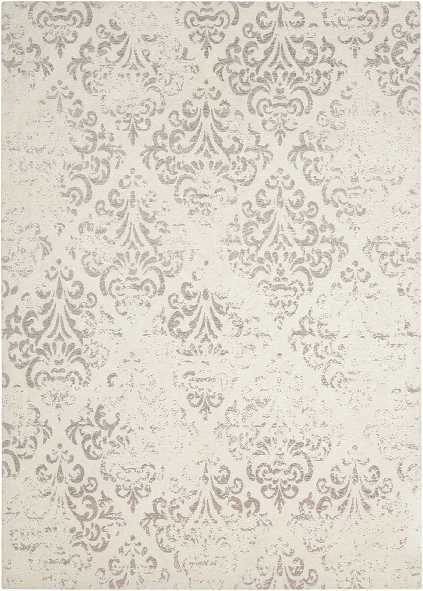 Nourison Damask Das03 Ivory Damask Area Rug