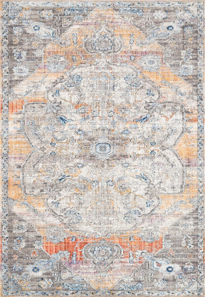 Loloi Dante Dn-06 Natural / Sunrise Vintage / Distressed Area Rug