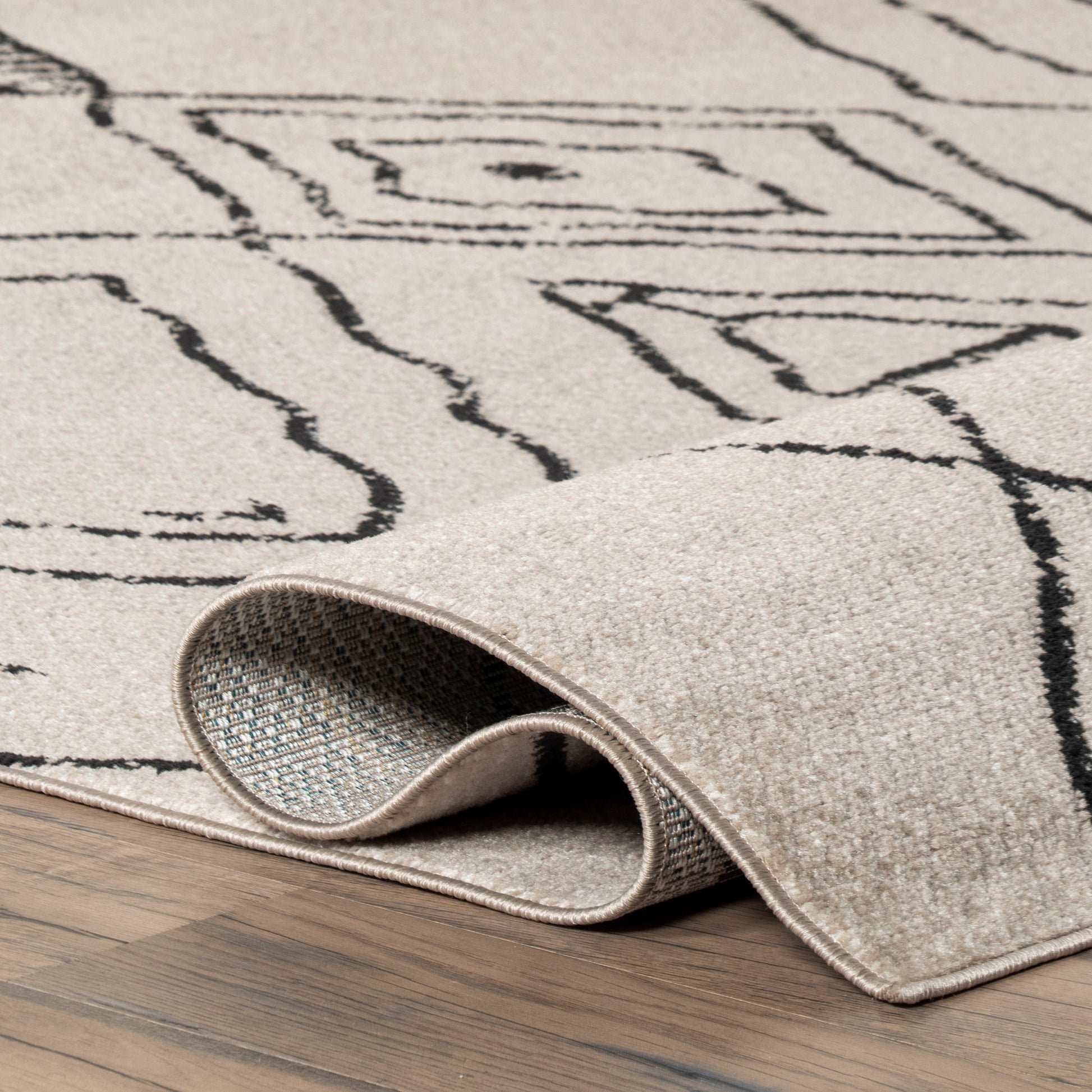 Nuloom Luciana Tribal Nlu1427A Beige Area Rug