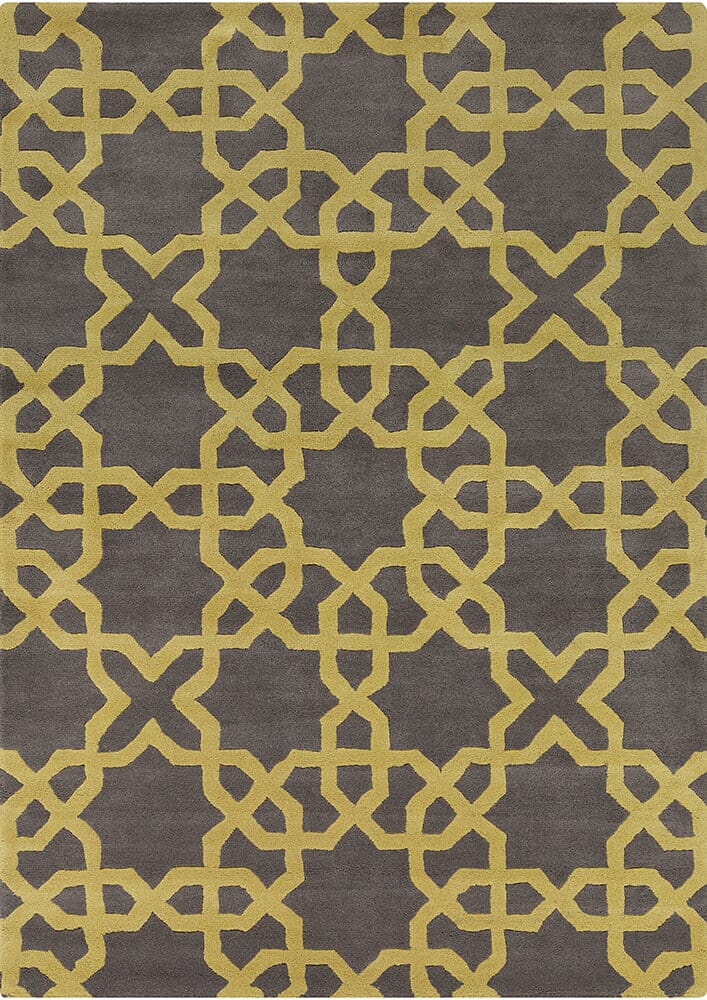 Chandra Davin Dav-25802 Gray Geometric Area Rug