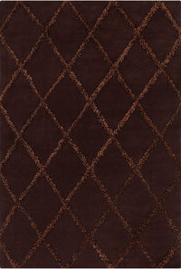 Chandra Davin Dav-25816 Brown Geometric Area Rug