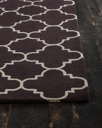 Chandra Davin Dav-25841 Brown Geometric Area Rug