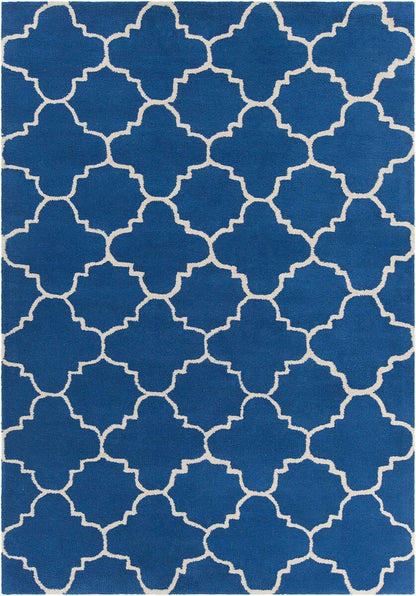 Chandra Davin Dav-25842 Blue Geometric Area Rug