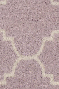 Chandra Davin Dav-25844 Purple Geometric Area Rug