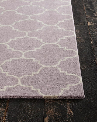 Chandra Davin Dav-25844 Purple Geometric Area Rug