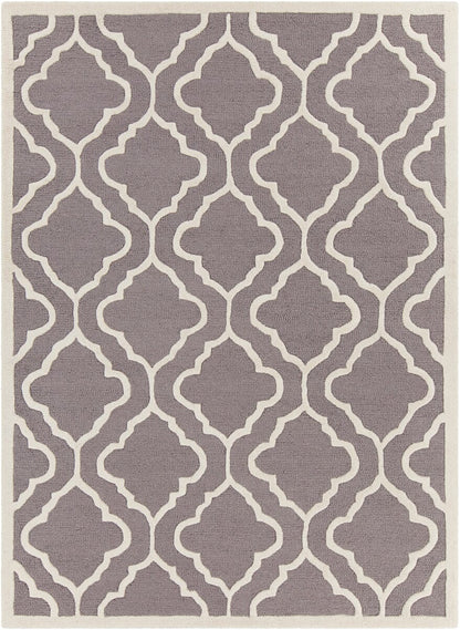 Chandra Davin Dav-25851 Grey / Cream Geometric Area Rug