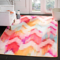 Safavieh Daytona Day110M Fuchsia / Orange Bohemian Area Rug