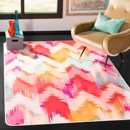 Safavieh Daytona Day110M Fuchsia / Orange Bohemian Area Rug