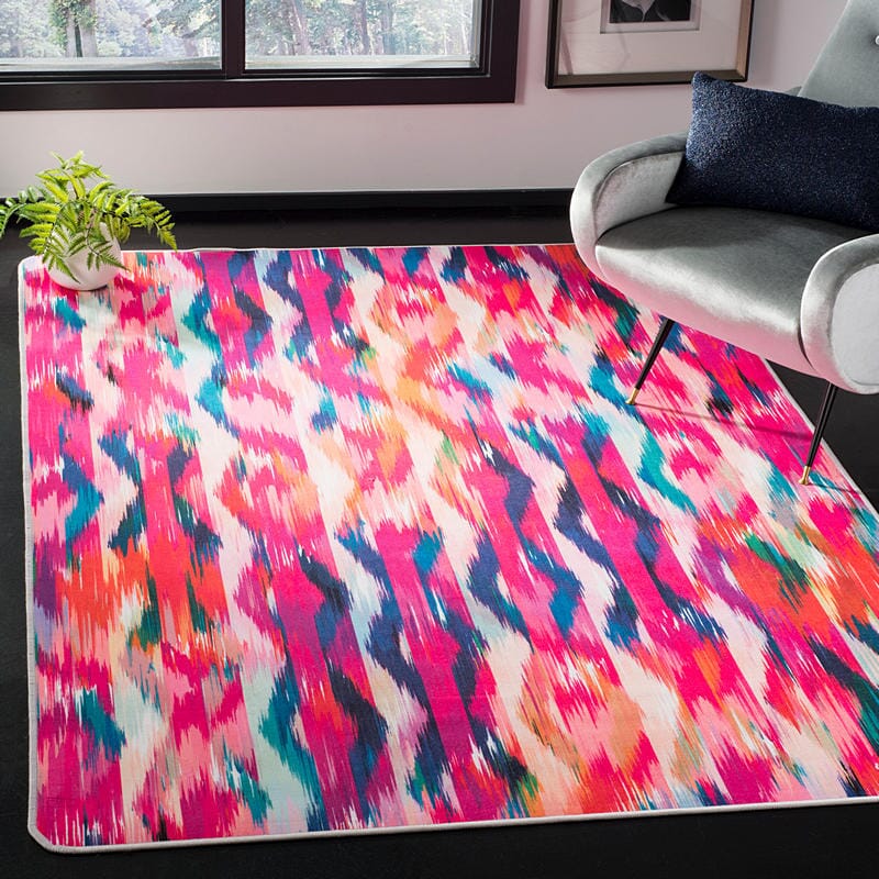 Safavieh Daytona Day112M Fuchsia / Purple Bohemian Area Rug