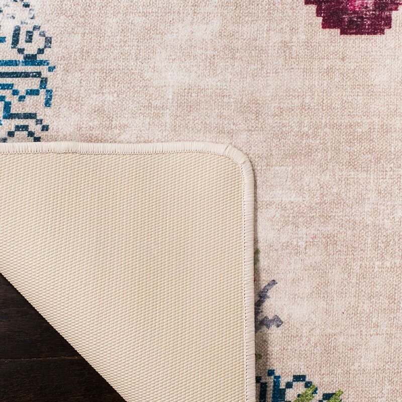 Safavieh Daytona Day115B Cream / Blue Floral / Country Area Rug