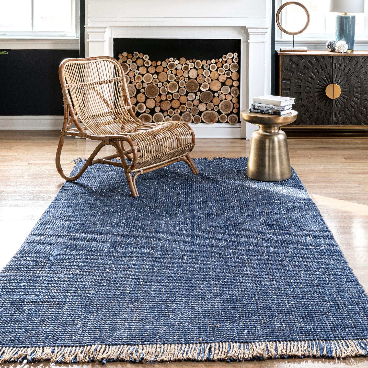 Nuloom Ophilia And Nop3629B Navy Area Rug