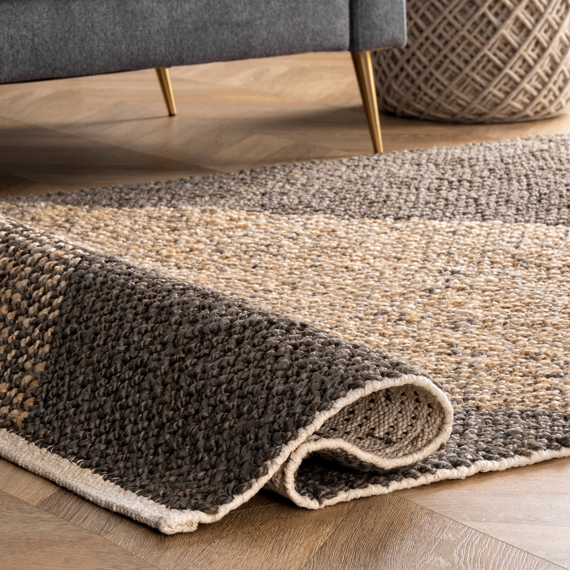 Nuloom Lilah And Plaid Nli1972A Gray Area Rug