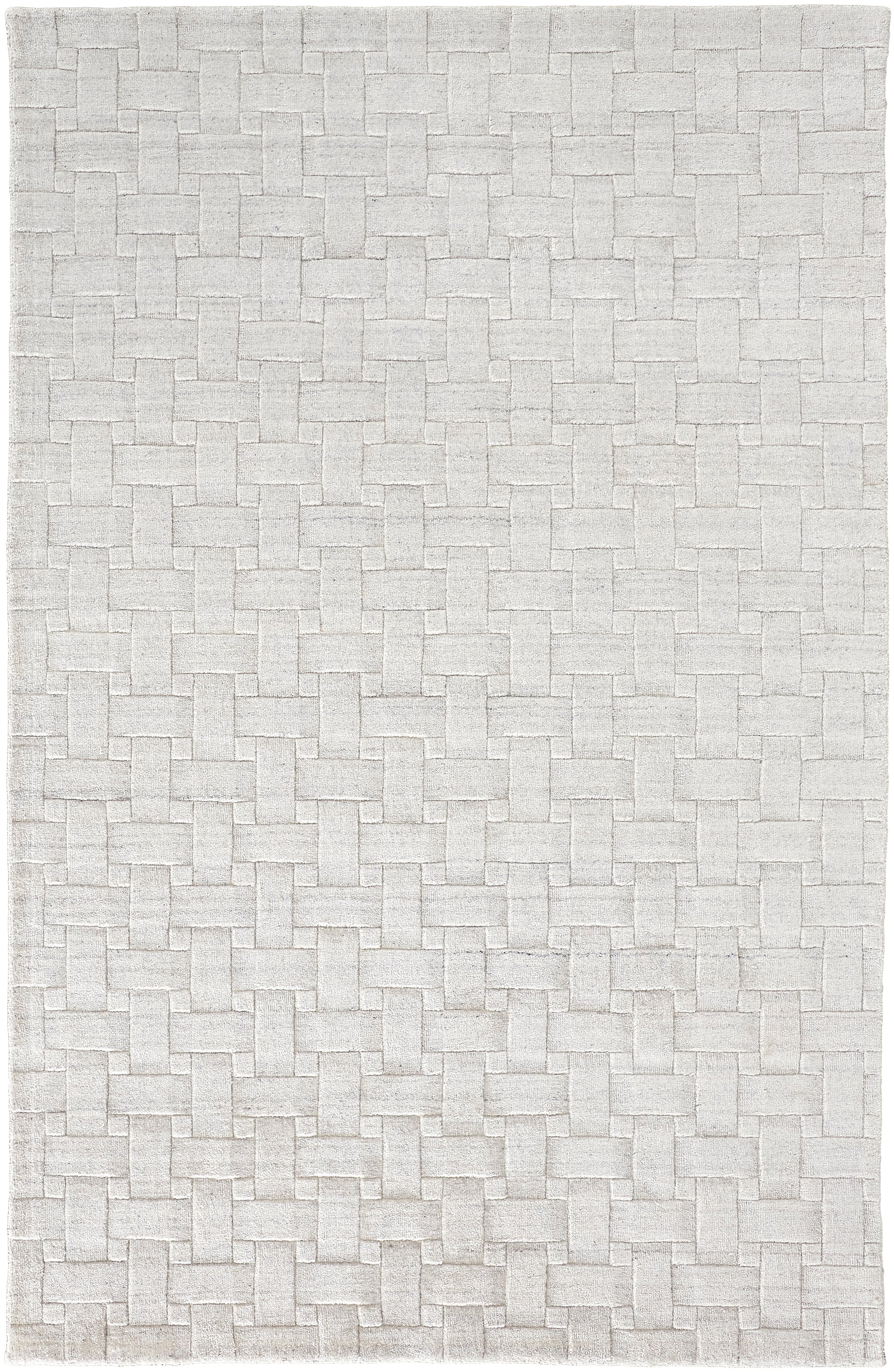 Feizy Redford 8669F White Area Rug