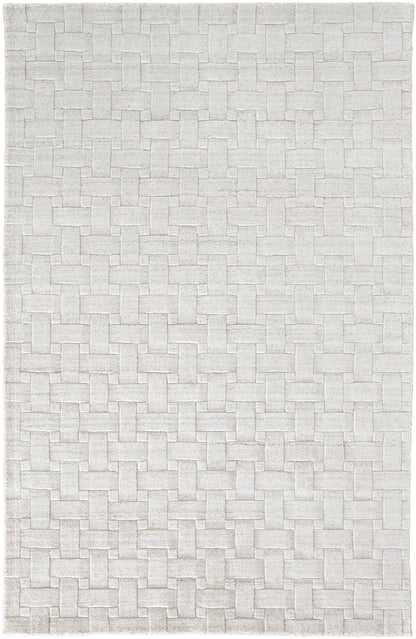 Feizy Redford 8669F White Area Rug