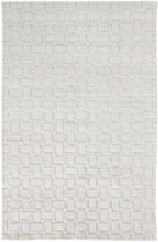 Feizy Redford 8669F White Area Rug