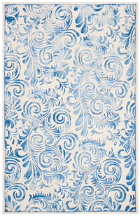Safavieh Dip Dye Ddy212M Blue / Ivory Floral / Country Area Rug