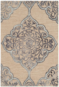 Safavieh Dip Dye Ddy510A Beige / Blue Area Rug