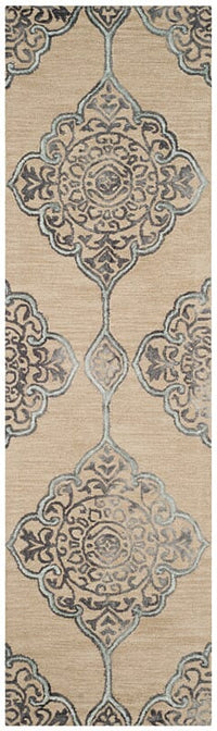 Safavieh Dip Dye Ddy510A Beige / Blue Area Rug