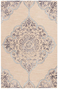 Safavieh Dip Dye Ddy510A Beige / Blue Area Rug