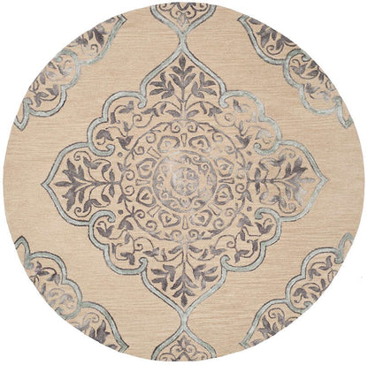 Safavieh Dip Dye Ddy510A Beige / Blue Area Rug